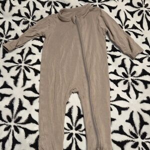 Kyte BABY Tan Footies One Piece